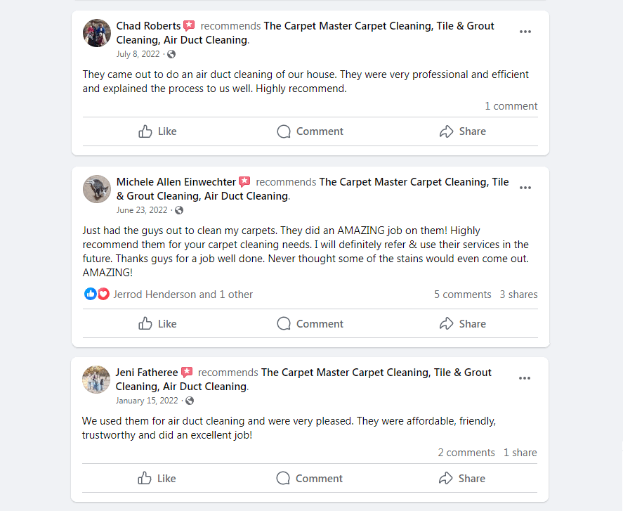 Carpet Master reviews