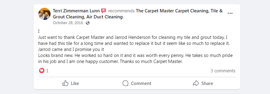 Carpet Master reviews